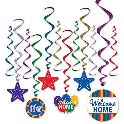 Hanging Decorations - Welcome Home 12ct