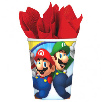 Plastic Cup Blue and Red Cups Plastic Cups Disposable Cups -  in 2023   Mario bros birthday party ideas, Super mario party favors, Super mario  birthday party