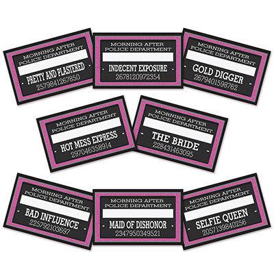 Mug Shot Photo Signs