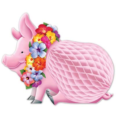 Centerpiece - Luau Pig