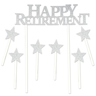 Cake Topper - Happy Retirement