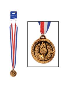 Bronze Medal With Ribbon
