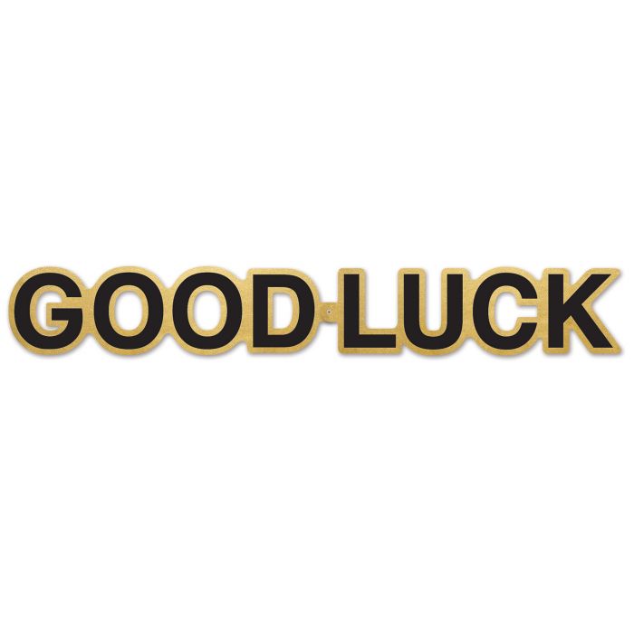 Banner - Good Luck