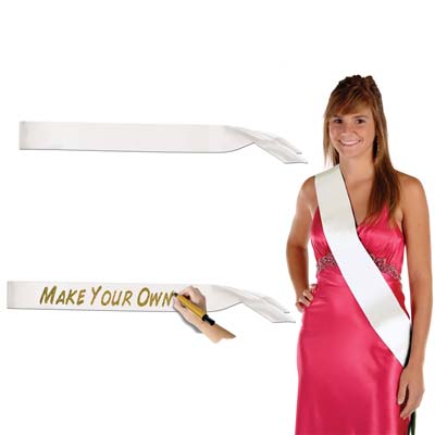 Sash - White