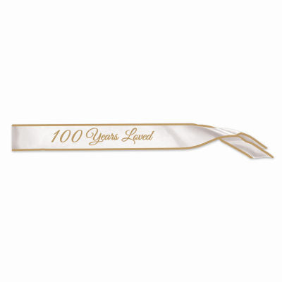 Sash - 100 Years Loved