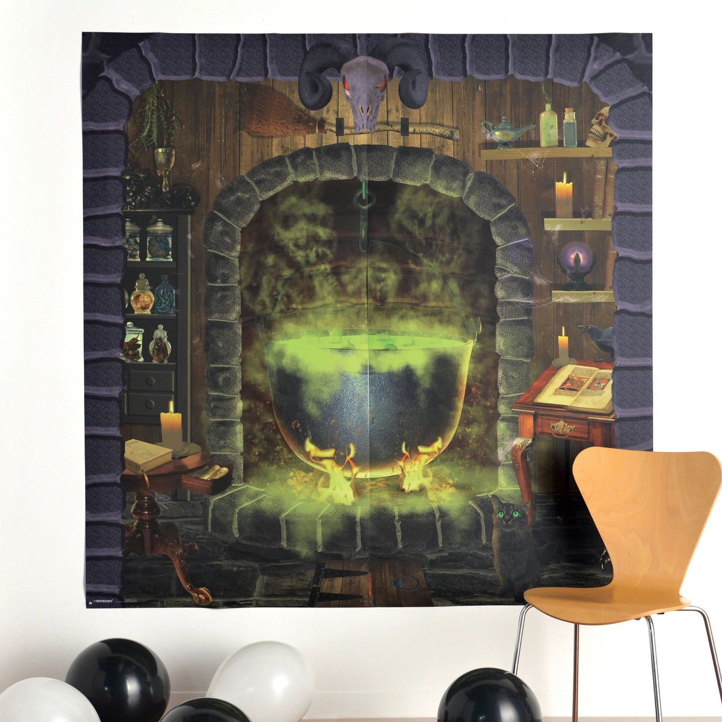 Kitchen Backdrop - Witch's Cauldron