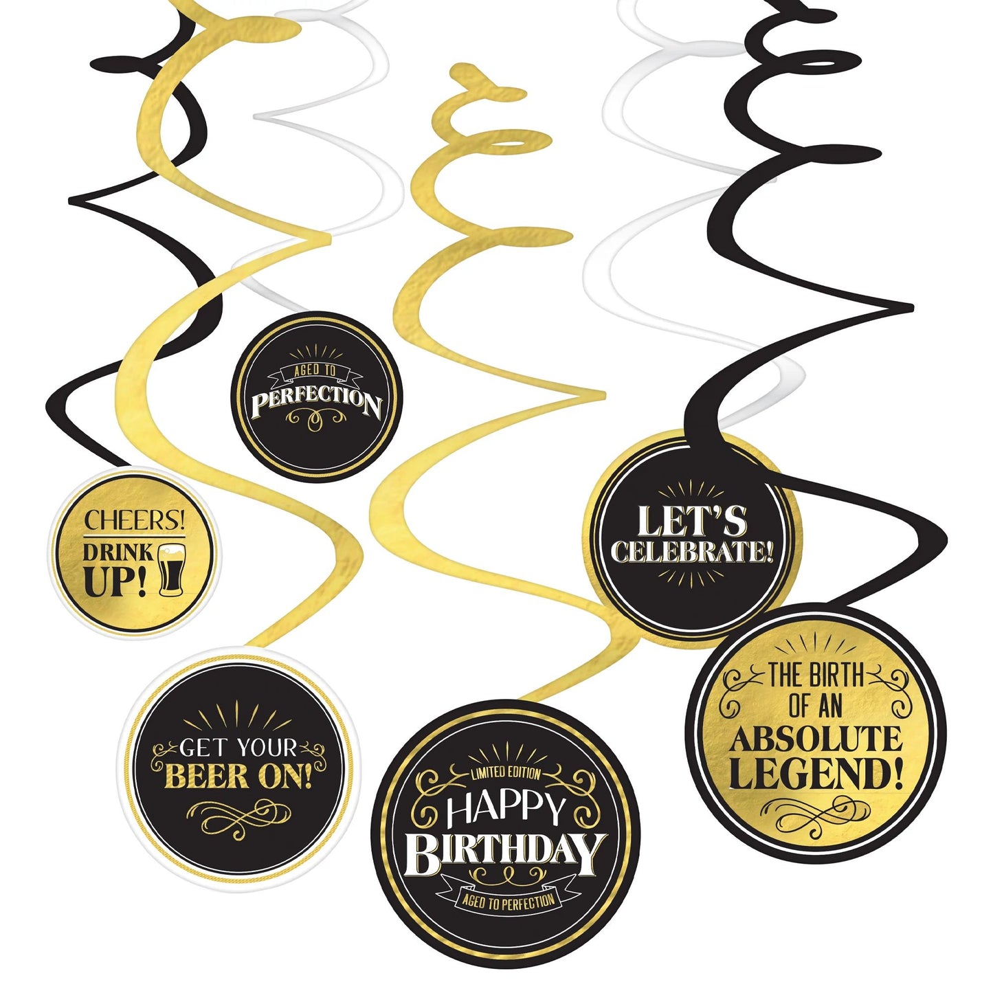 Hanging Decorations - Better with Age 12ct