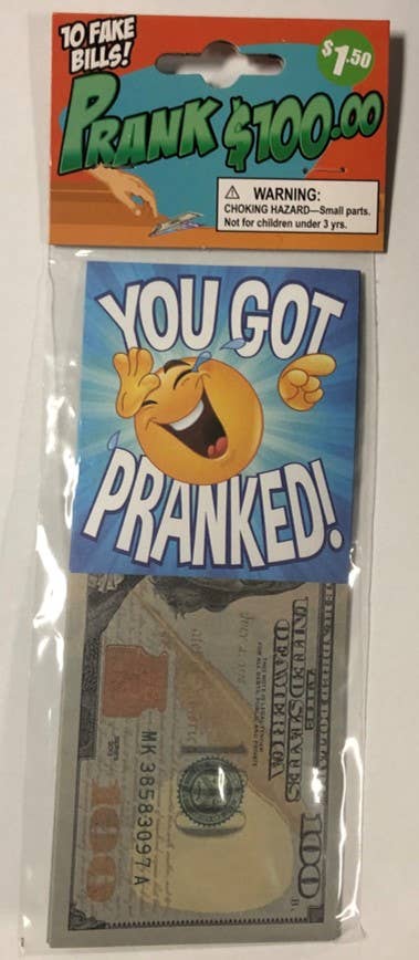 Gag Gift - Fake 100 Dollar Bill
