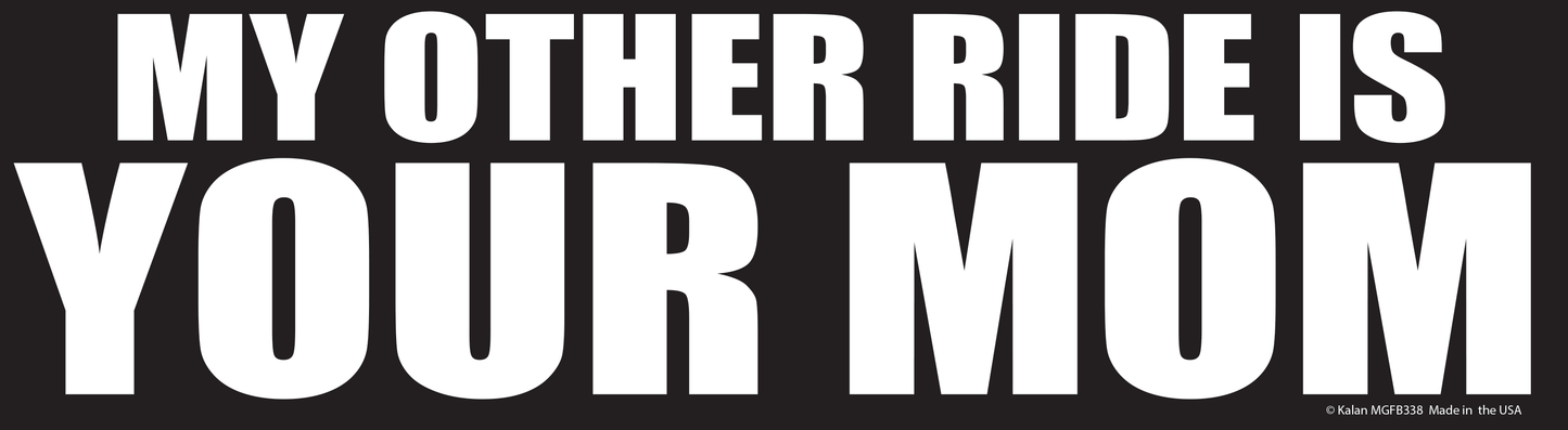 Bumper Magnet - My Other Ride