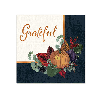 Beverage Napkins - Fall Thanksgiving 16ct