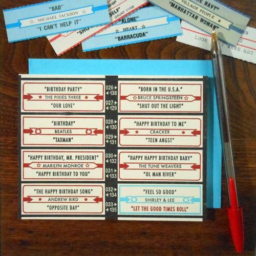 Greeting Card - Jukebox