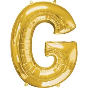 Letter "G" - Gold