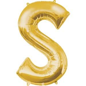 Letter "S" - Gold