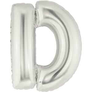 Letter "D" - Silver