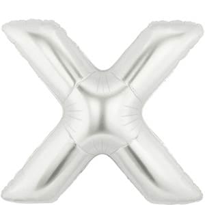 Letter "X" - Silver