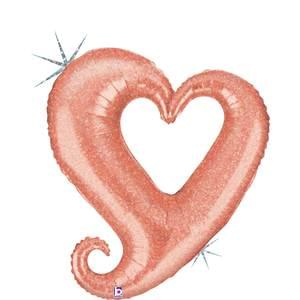 Love: Pink Heart - 37"