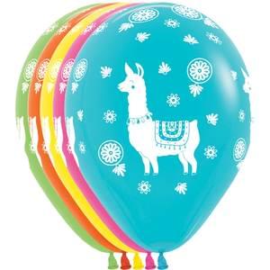 11" Llama All Over (Color Match)