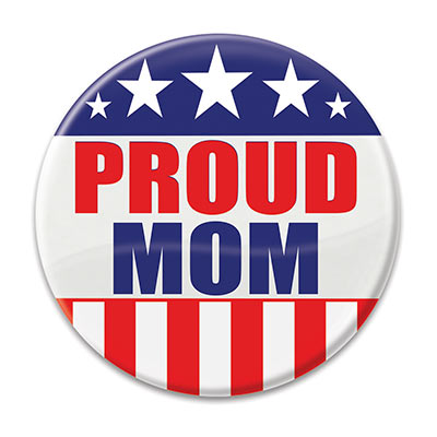 Proud Mom - Button