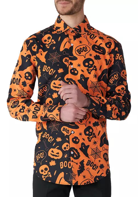 Dress Shirt - Halloween Icons