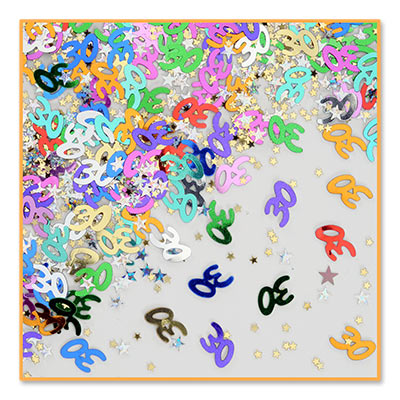 Confetti - 30 & Stars