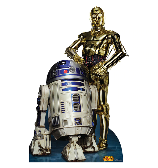Cardboard Cutout - R2-D2 and C-3PO