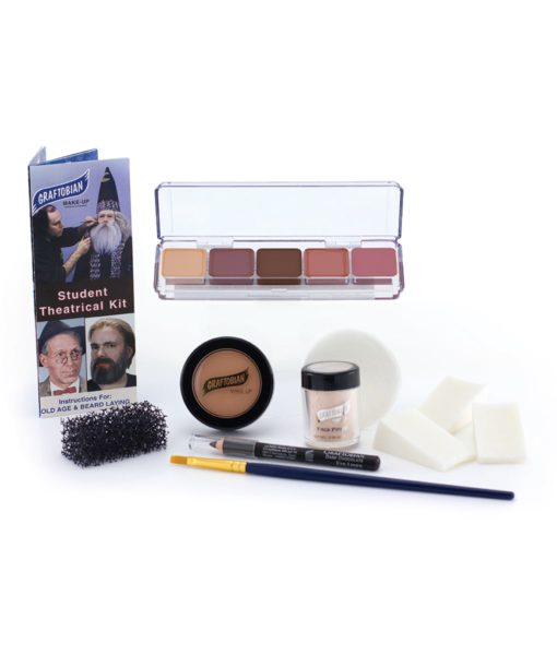 Student Theatrical Makeup Kit - Dark/Ebony