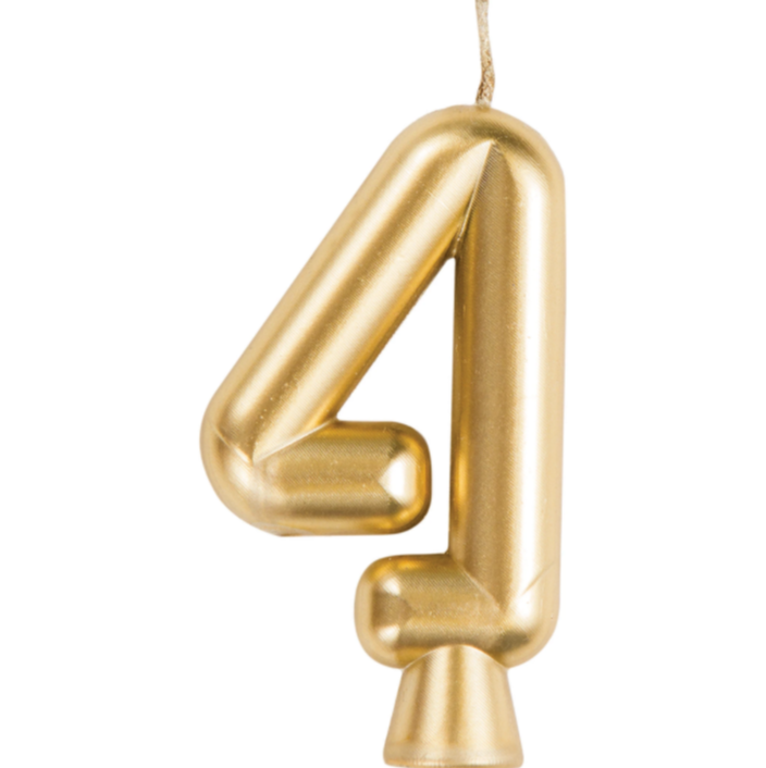 #4 Gold Candle