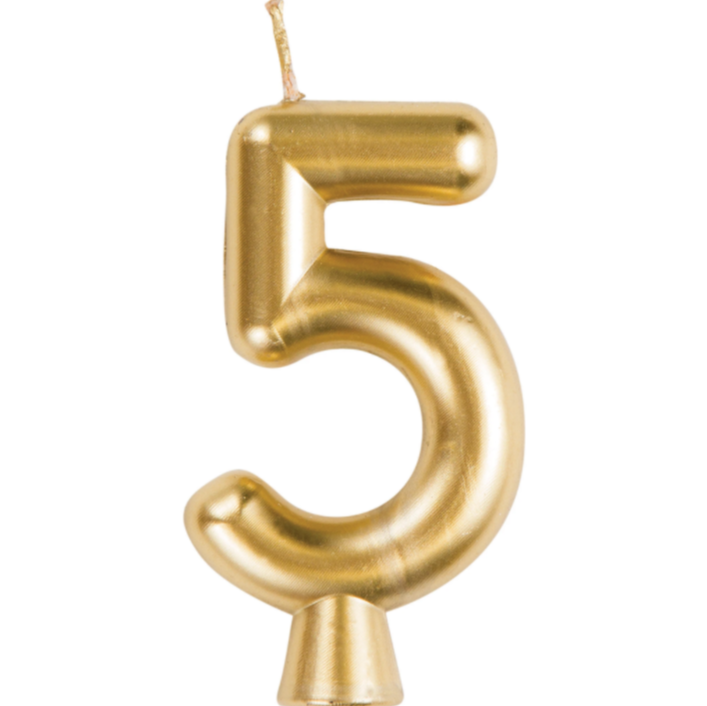 #5 Gold Candle