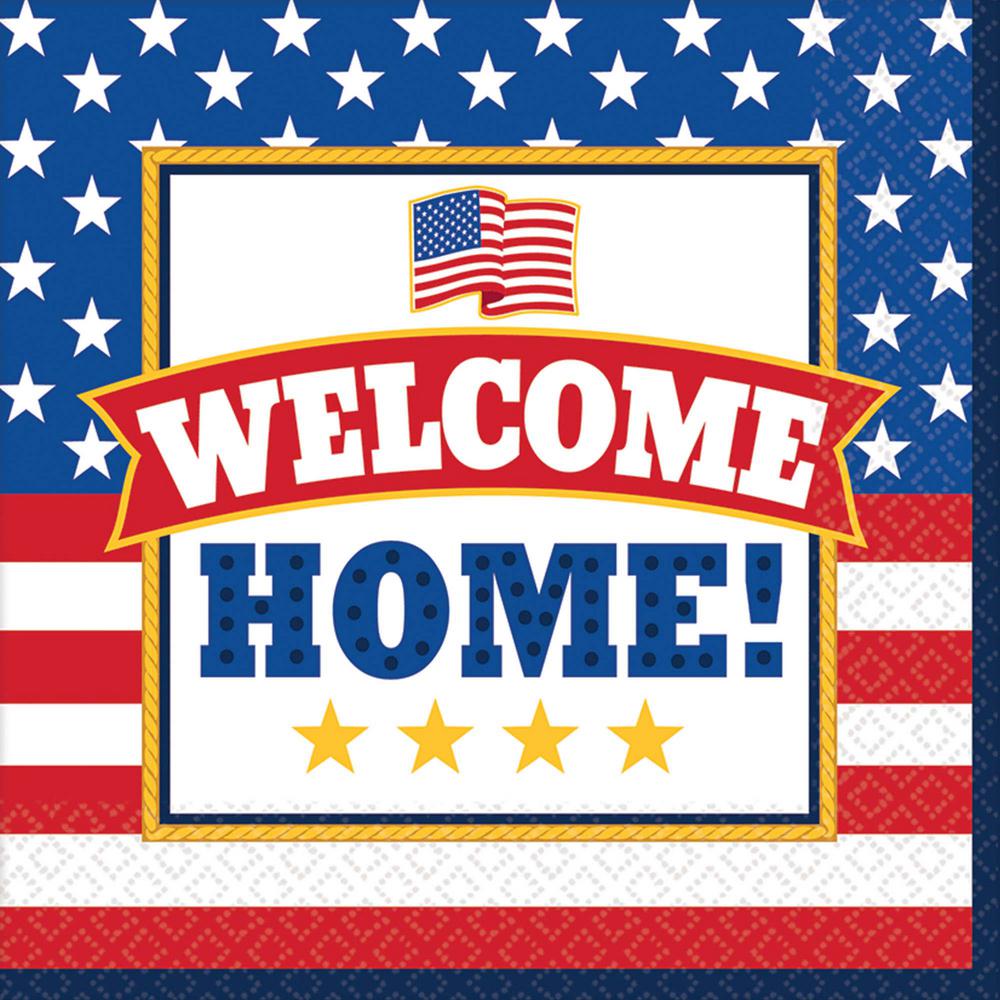Lunch Napkins - Welcome Home 36ct