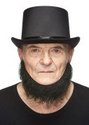 Chin Strap Beard - Black