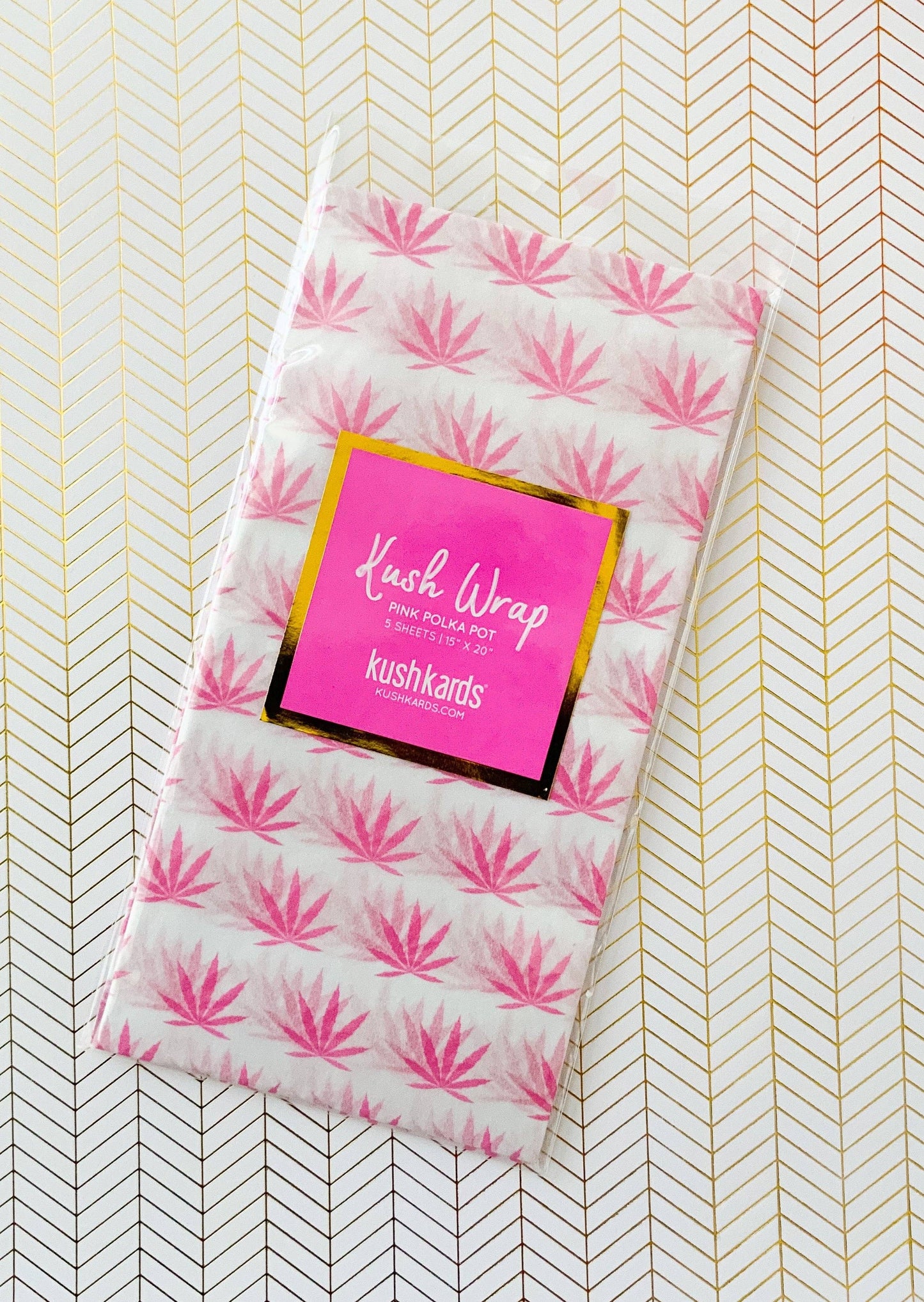 Kush Wrap - Pink/White