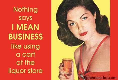 Magnet - Nothing says I mean business like using