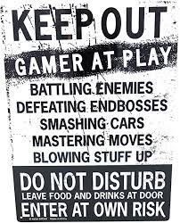 Metal Sign - KEEP OUT