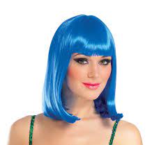 Deluxe Peggy Sue Wig - Blue