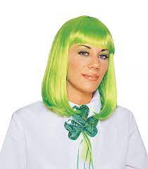 Deluxe Peggy Sue Wig - Green