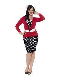 Curves 50's Pin Up Costume