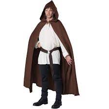 Brown Hooded Cloak