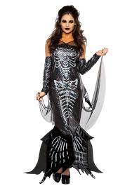 Dark Skeleton Mermaid