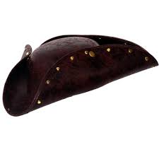 Studded Tri-Corner Hat