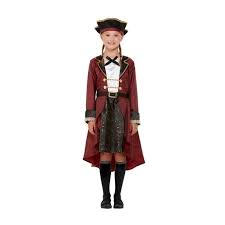 Deluxe Swashbuckler Pirate Girl Costume