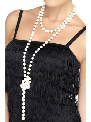 Flapper Pearl Necklace