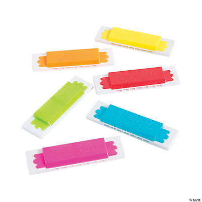 Plastic Small Harmonicas 12ct