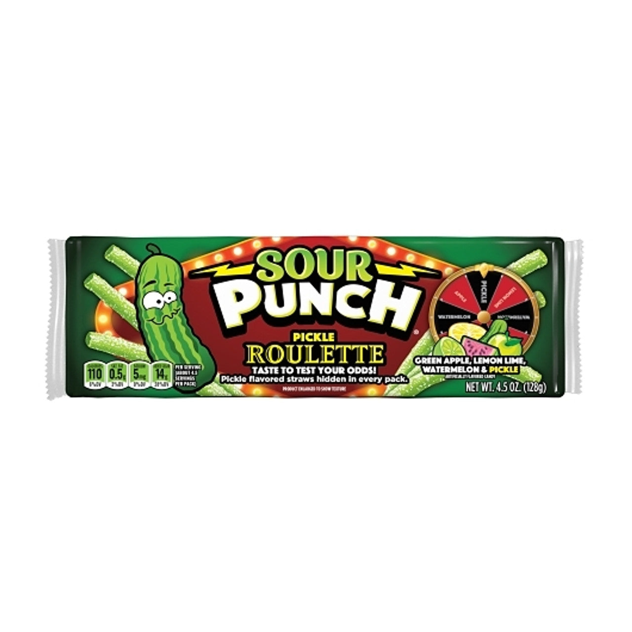 Sour Punch Straws Pickle Roulette