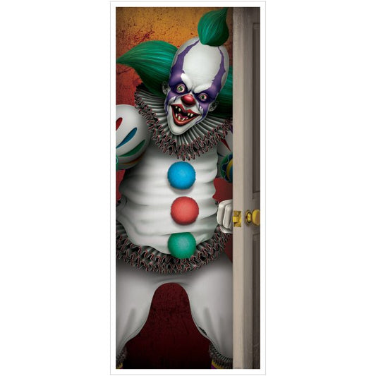 Door Cover - Creepy Clown