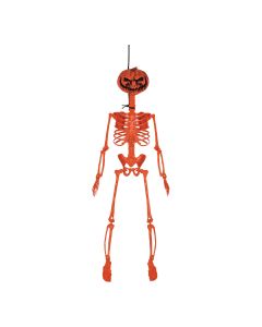 Plastic Pumpkin Skeleton