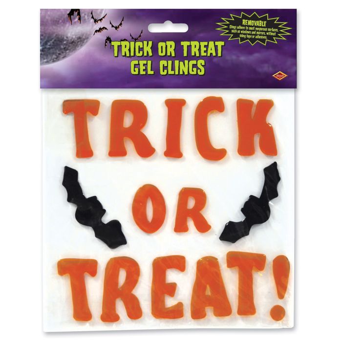 Trick or Treat Gel Clings