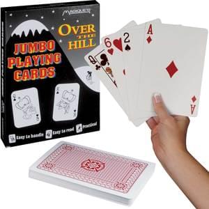 Over the Hill Jumbo Playing Cards