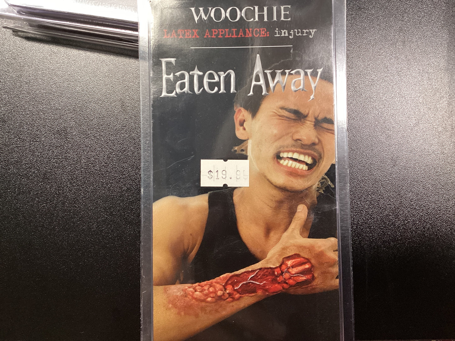 Eaten away