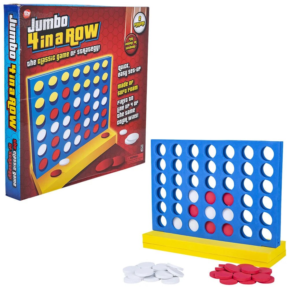 Jumbo 4 In A Row Game