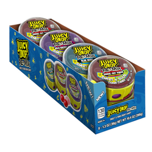 Juicy Drop Remix Sour Chewy Candy